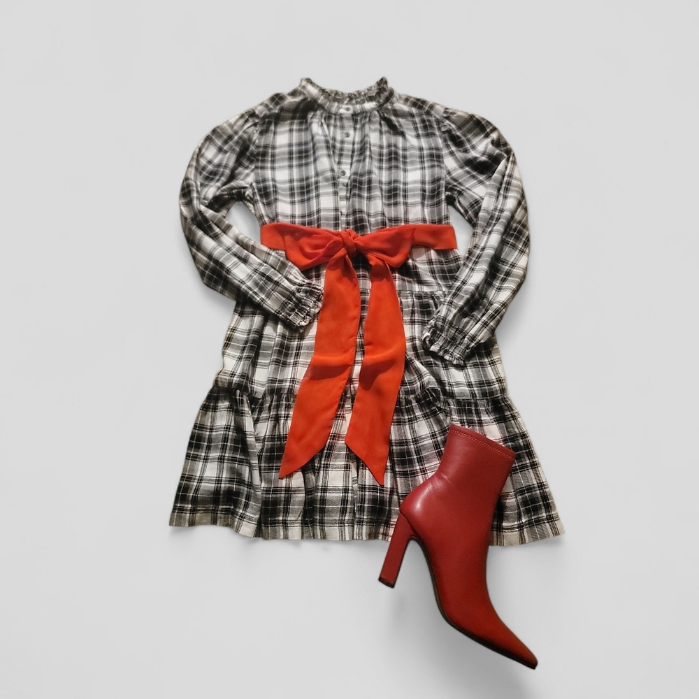 GAP FLANNEL SHIRT DRESS NWT - Picture 7 of 7